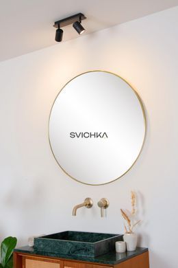 Стельовий точковий світильник для ванної Lucide LENNERT LED Dim. GU10 2x5W 3000K IP44 Black, BLACK, Чорний, Чорний