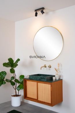 Стельовий точковий світильник для ванної Lucide LENNERT LED Dim. GU10 2x5W 3000K IP44 Black, BLACK, Чорний, Чорний