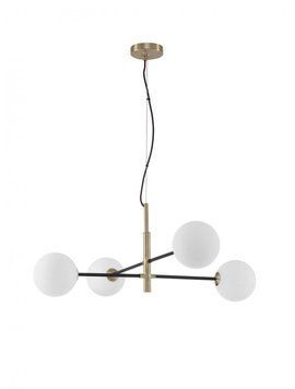 Подвесной светильник Nova luce Vitra 4 Gold/Black