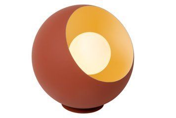 Настільна лампа Lucide DOREDOS &Oslash; 20 cm 1xE27 Terracotta, Terracotta, Теракотовий, Кремовий, Теракотовий