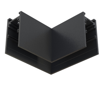 З'єднувач кутовий накладний Nowodvorski LVM Horizontal Corner, Black