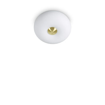 Стельовий світильник Ideal Lux ARIZONA PL2, Білий; Латунь, Білий, Латунь, Латунь, Білий