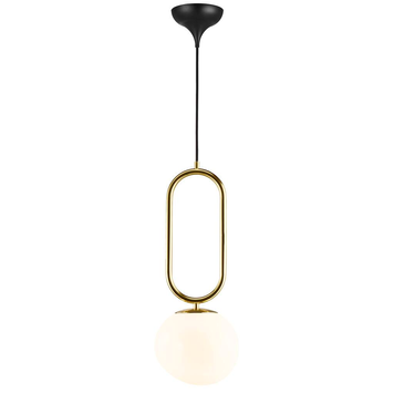 Підвісний світильник Nordlux Shapes 27 BRASS, Brass, Латунь, Білий