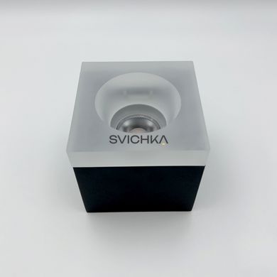 Точковий світильник Skarlat RSLC78071 15W BK 3000K, Чорний, 59