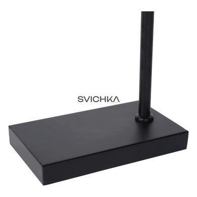 Настільна лампа Lucide LEANNE 1xE27 Black, BLACK, Чорний
