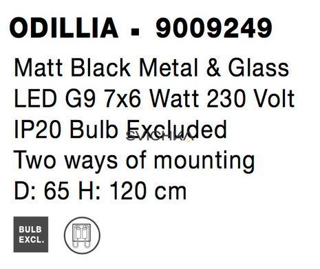 Подвесной светильник Nova luce ODILLIA Round