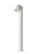 Вуличний стовпчик Lucide DINGO LED LED Dim. GU10 1x5W 3000K IP44 White, WHITE, Білий, Білий