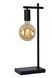 Настільна лампа Lucide LEANNE 1xE27 Black, BLACK, Чорний