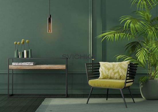 Підвісний світильник Lucide ORLANDO &Oslash; 10 cm 1xE27 Smoke Grey, Smoke Grey