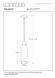 Підвісний світильник Lucide ORLANDO &Oslash; 10 cm 1xE27 Smoke Grey, Smoke Grey