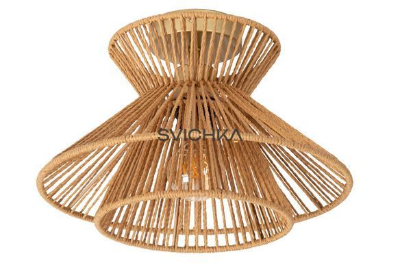 Потолочный светильник Lucide TASMAN &Oslash; 32 cm 1xE27 Natural