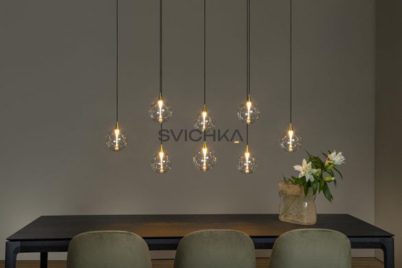 Подвесной светильник Lucide GISELA LED Dim. 8x3,9W 2700K Transparant