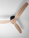 Стельовий вентилятор Nova Luce NINEMIA, Black/Natural Wood