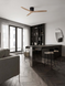 Стельовий вентилятор Nova Luce NINEMIA, Black/Natural Wood