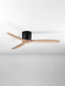 Стельовий вентилятор Nova Luce NINEMIA, Black/Natural Wood