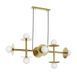 Підвісний світильник Nova luce Licato Brass