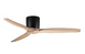 Стельовий вентилятор Nova Luce NINEMIA, Black/Natural Wood