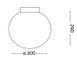 Ideal Lux MAPA BIANCO AP1 D30 Белый 059822