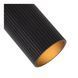 Стельовий точковий світильник Lucide CLUBS 2xGU10 Black, BLACK
