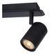 Стельовий точковий світильник для ванної Lucide LENNERT LED Dim. GU10 2x5W 3000K IP44 Black, BLACK, Чорний, Чорний