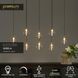 Подвесной светильник Lucide GISELA LED Dim. 8x3,9W 2700K Transparant, Transparant, Прозрачный, Прозрачный