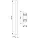 Бра Imperium light Caleo 4000К, Black