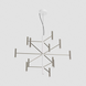 Люстра Linea Light Perla_P12, White/Nickel