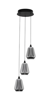 Підвісний світильник Nova luce 9416967 ALISH, Smoky