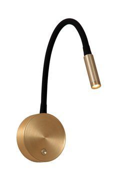 Акумуляторний настінний світильник Lucide ASJA Battery pack/batteries LED Dim. 1x3W 2700K Matt Gold / Brass, Matt Gold / Brass, Matt Gold / Brass, Matt Gold / Brass