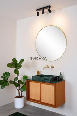 Потолочный точечный светильник для ванной Lucide LENNERT LED Dim. GU10 3x5W 3000K IP44 Black