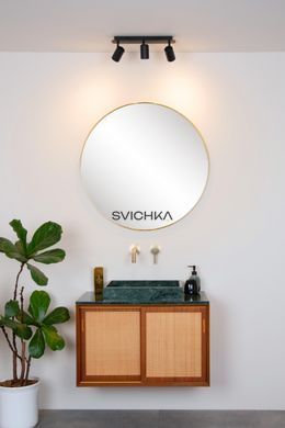 Потолочный точечный светильник для ванной Lucide LENNERT LED Dim. GU10 3x5W 3000K IP44 Black