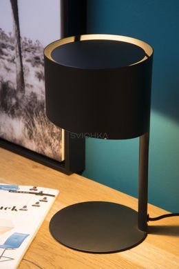 Настольная лампа Lucide KNULLE &Oslash; 15 cm 1xE14 Black