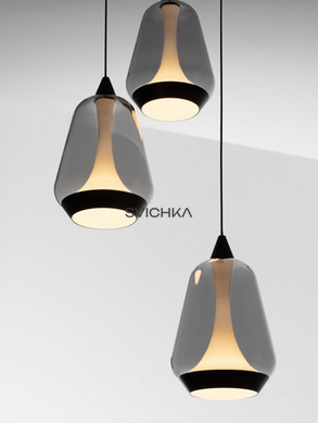 Підвісний світильник Nova luce 9416967 ALISH, Smoky