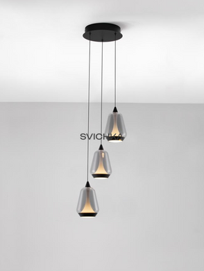Підвісний світильник Nova luce 9416967 ALISH, Smoky