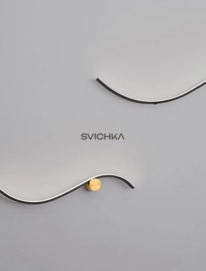 Бра Nova Luce WAVE, Black/Gold