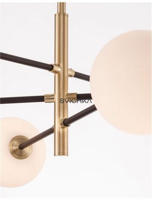 Подвесной светильник Nova luce Vitra 6 Gold/Black
