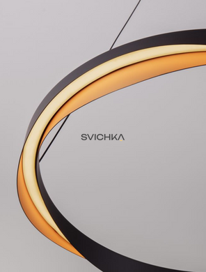 Підвісний світильник Nova luce RADON, Black/Gold