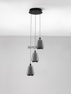 Підвісний світильник Nova luce 9416967 ALISH, Smoky