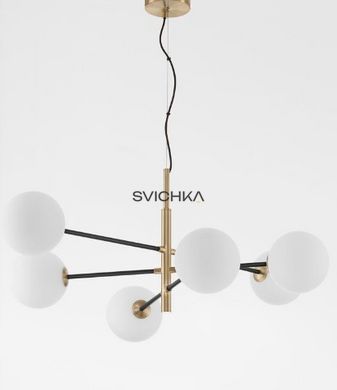 Подвесной светильник Nova luce Vitra 6 Gold/Black