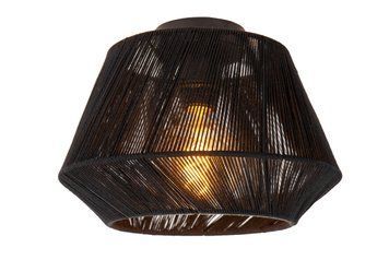 Стельовий світильник Lucide JESSICA &Oslash; 30 cm 1xE27 Black, BLACK, Чорний, Чорний