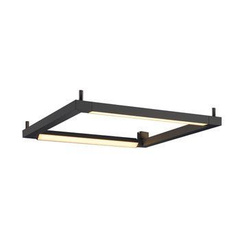 Настінно-стельовий світильник SLV 1001293 OPEN GRILL LED, Чорний, Чорний, Чорний, Чорний