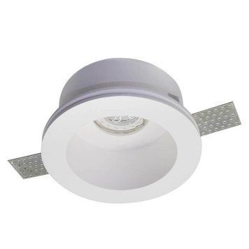 Точковий світильник AZzardo HERA GIPS ROUND M AZ3465, Білий