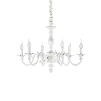 Підвіс (люстра) Ideal Lux JUSTINE SP6, Білий, Білий, Білий