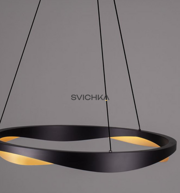 Підвісний світильник Nova luce RADON, Black/Gold