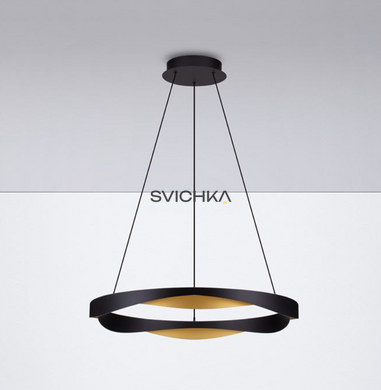 Підвісний світильник Nova luce RADON, Black/Gold