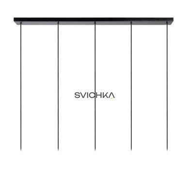 Підвісний світильник Lucide ORLANDO 5xE27 Smoke Grey, Smoke Grey