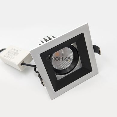 Встроенный светильник Skarlat RSL74071-A 12W WH+BK 3000K