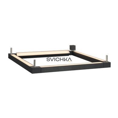 Настінно-стельовий світильник SLV 1001293 OPEN GRILL LED, Чорний, Чорний, Чорний, Чорний