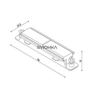 Соединение линейное электрическое KLOODI KDTR-267 WH, белое