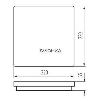 Настінно-стельовий світильник Kanlux BENO S, 18W, White